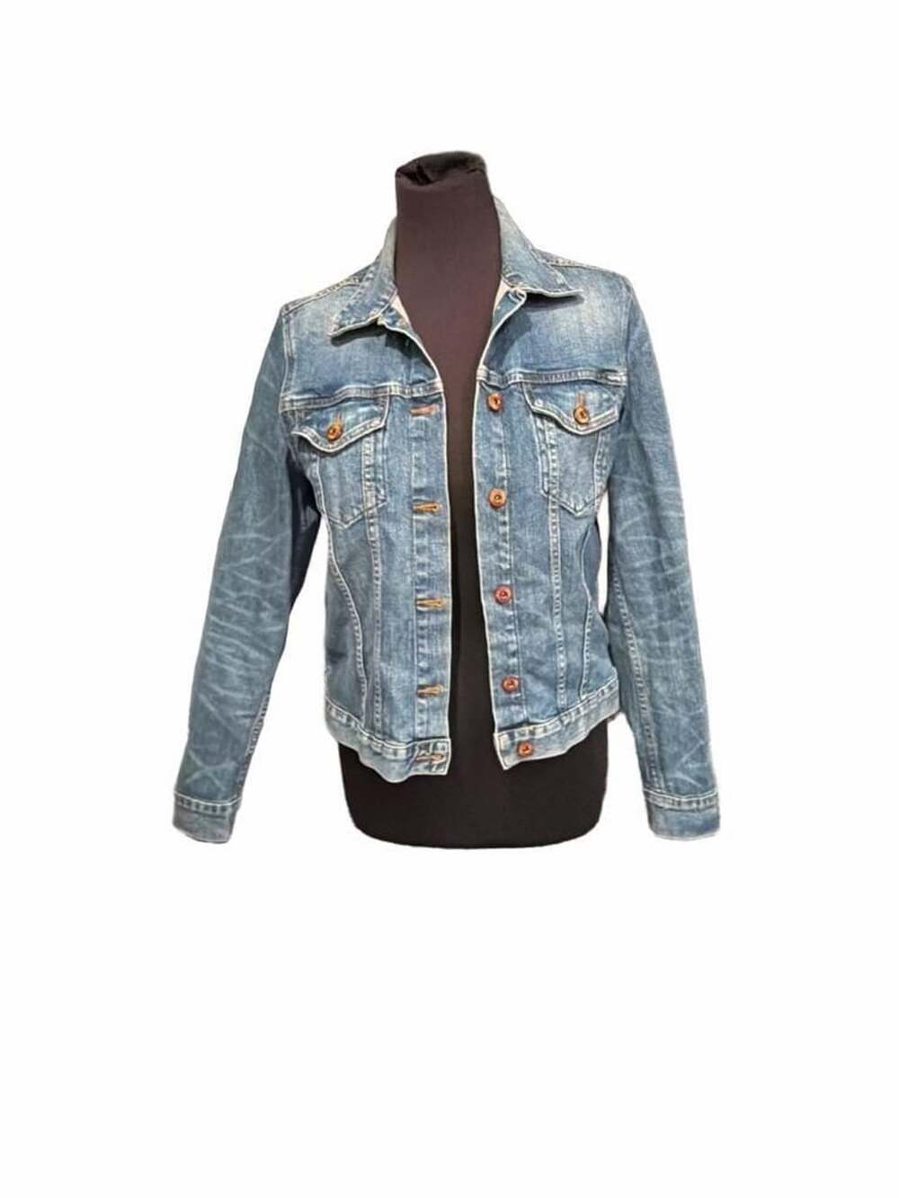 L.O.G.G. Label of Graded Goods Blue Denim Jacket Size US 12